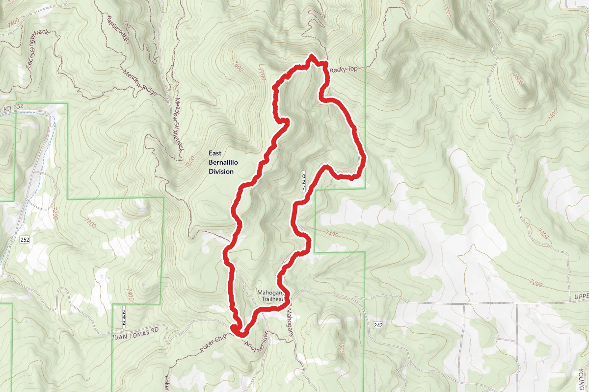 Pokerchip and Bear Scat Loop