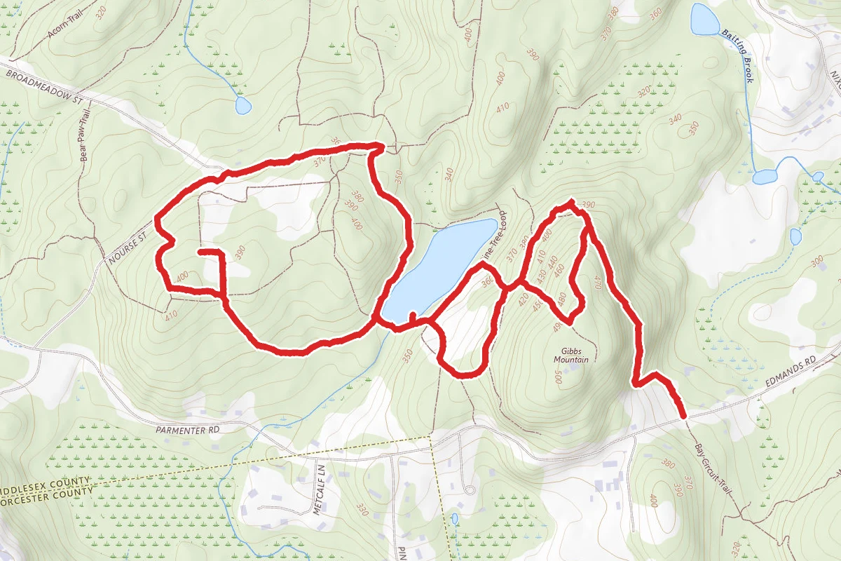 Beebe Pond Trail