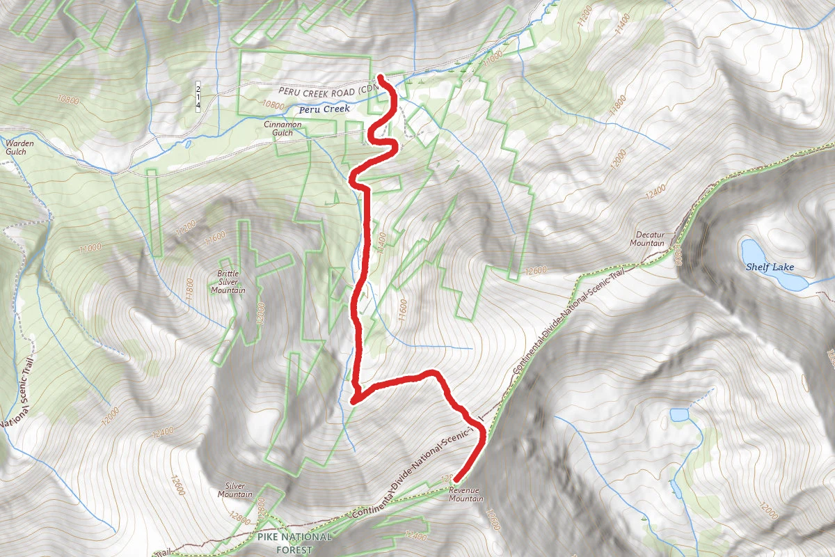 Cinnamon Gulch OHV Route