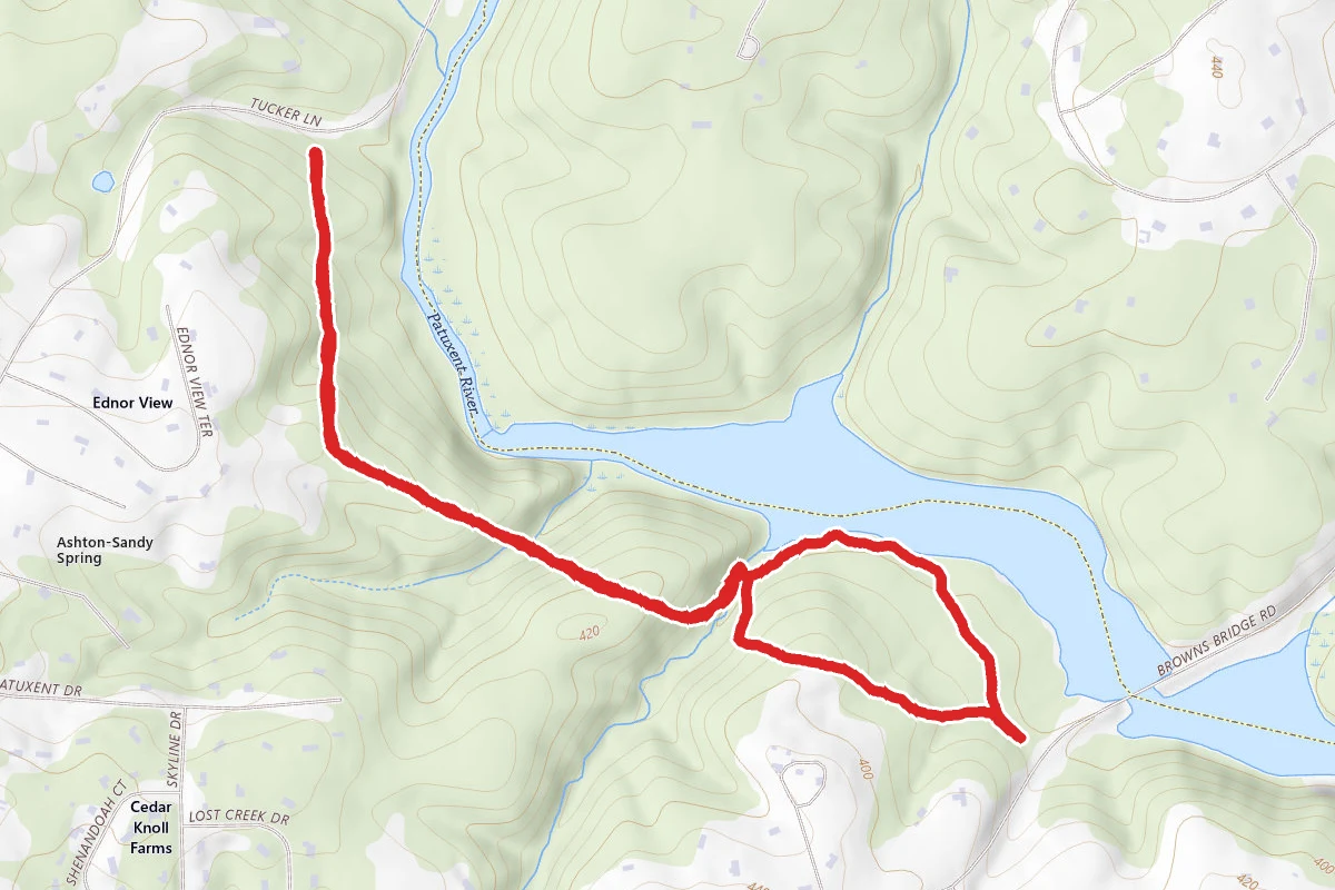 Browns Bridge - Rocky Gorge Reservoir