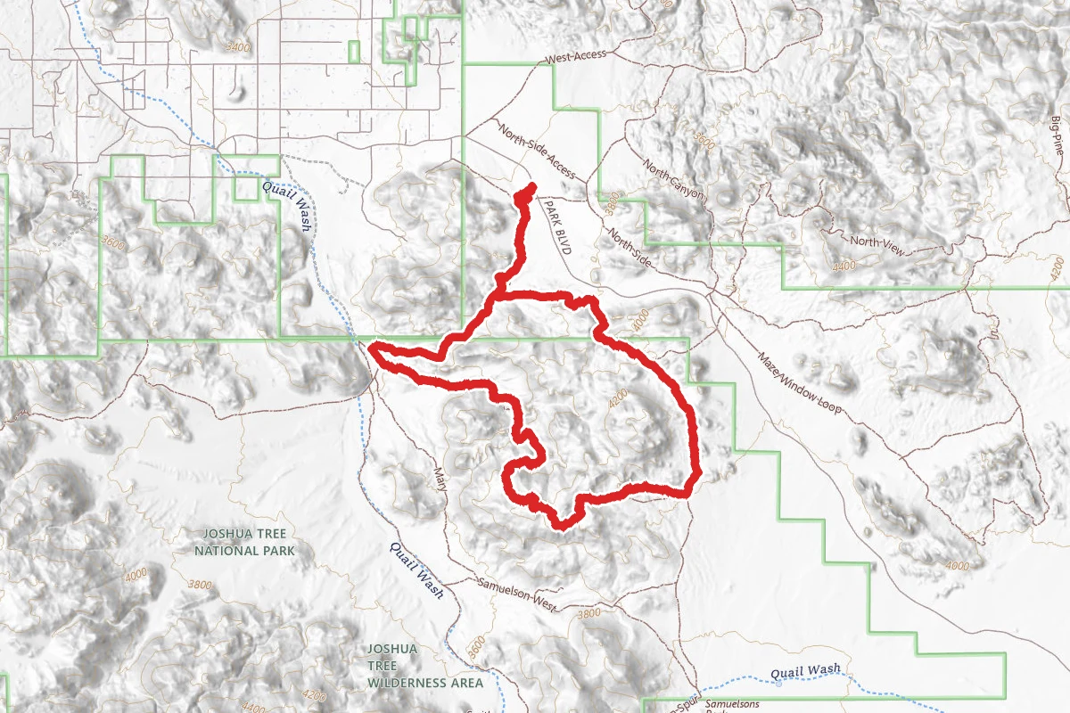 Panorama Trail and Big Foot Walk