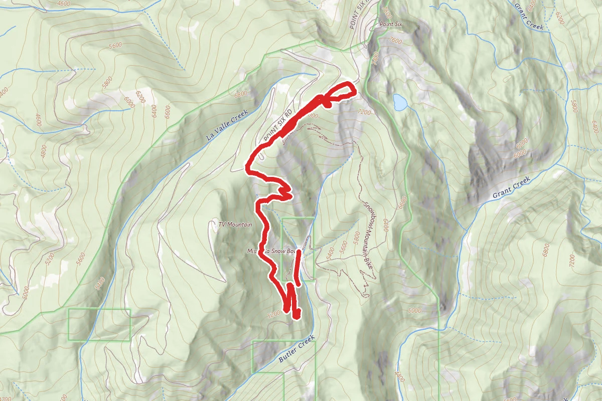 Montana Snowbowl Loop (Summer)