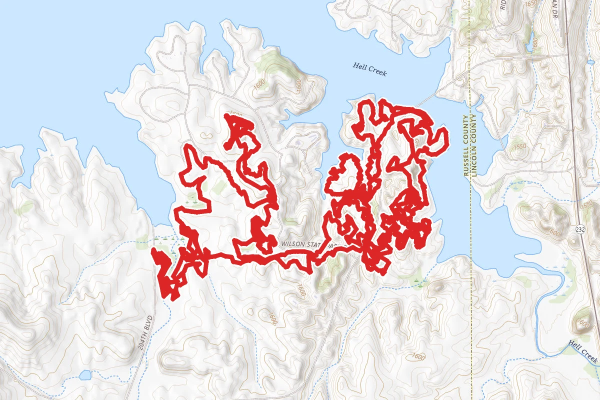 Switchgrass Mountain Bike Trail