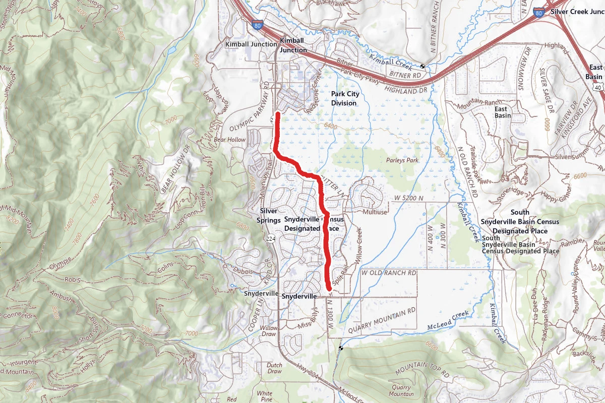 East 224 Connector Trail