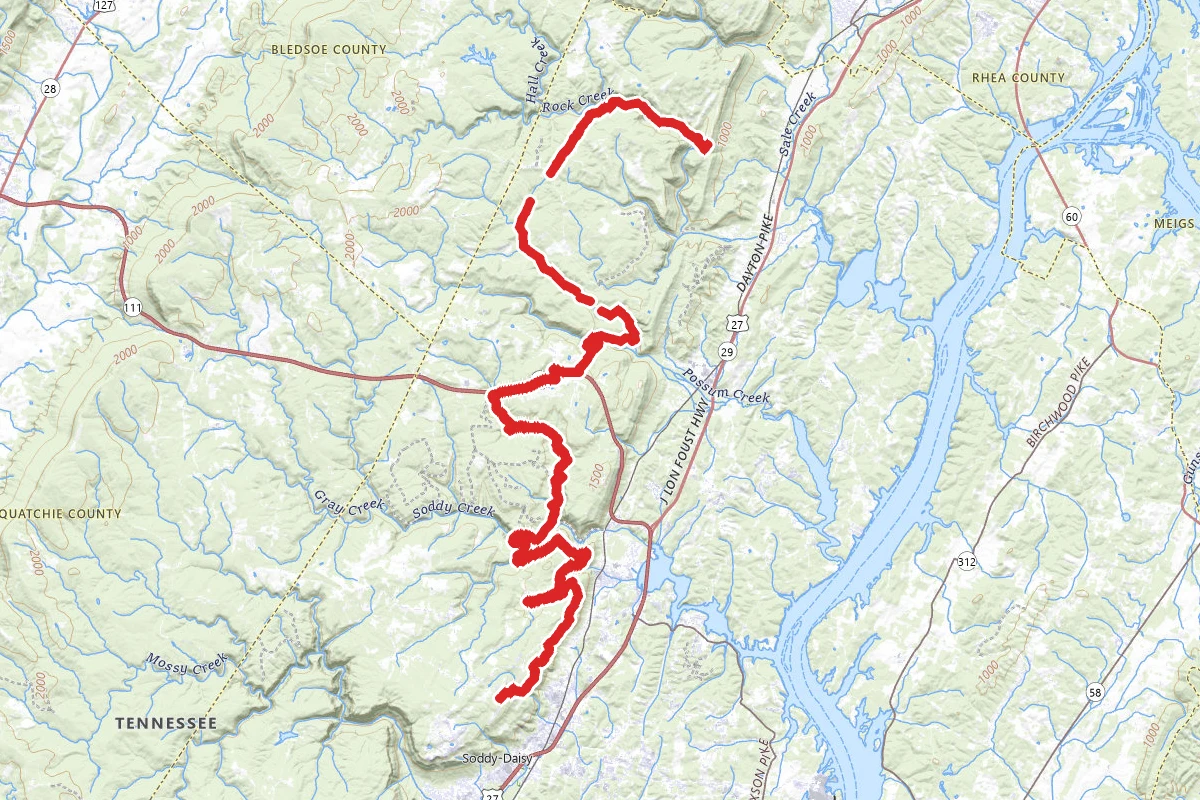 Cumberland Trail-Three Gorges Segment
