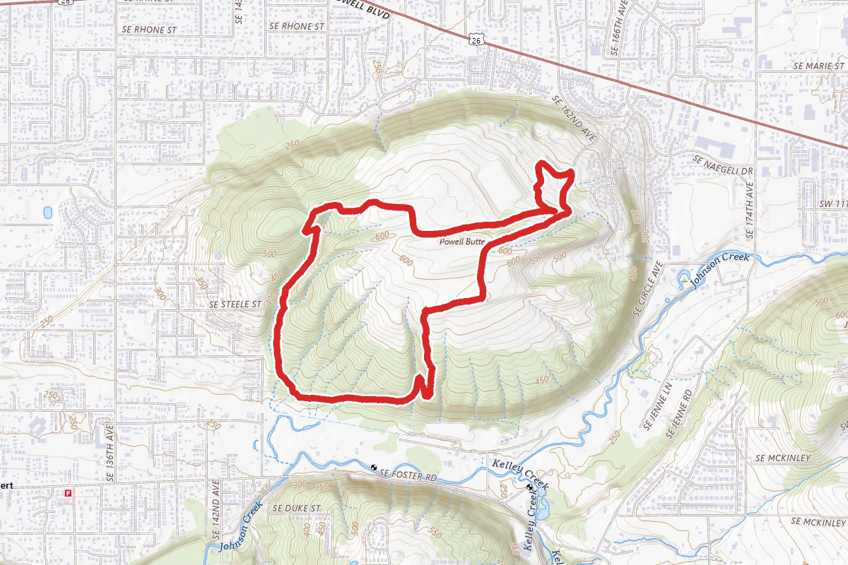 Orchard and Cedar Grove Loop Trail