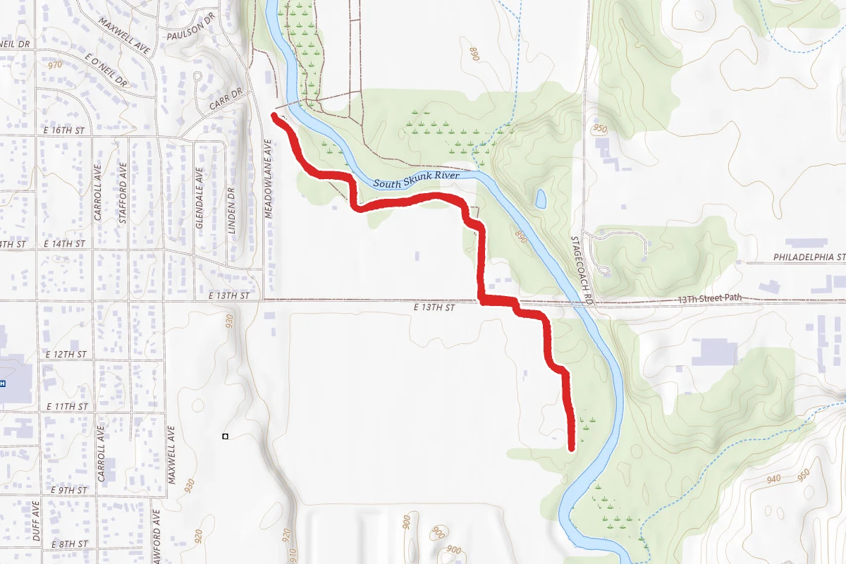 North to South Park Trail