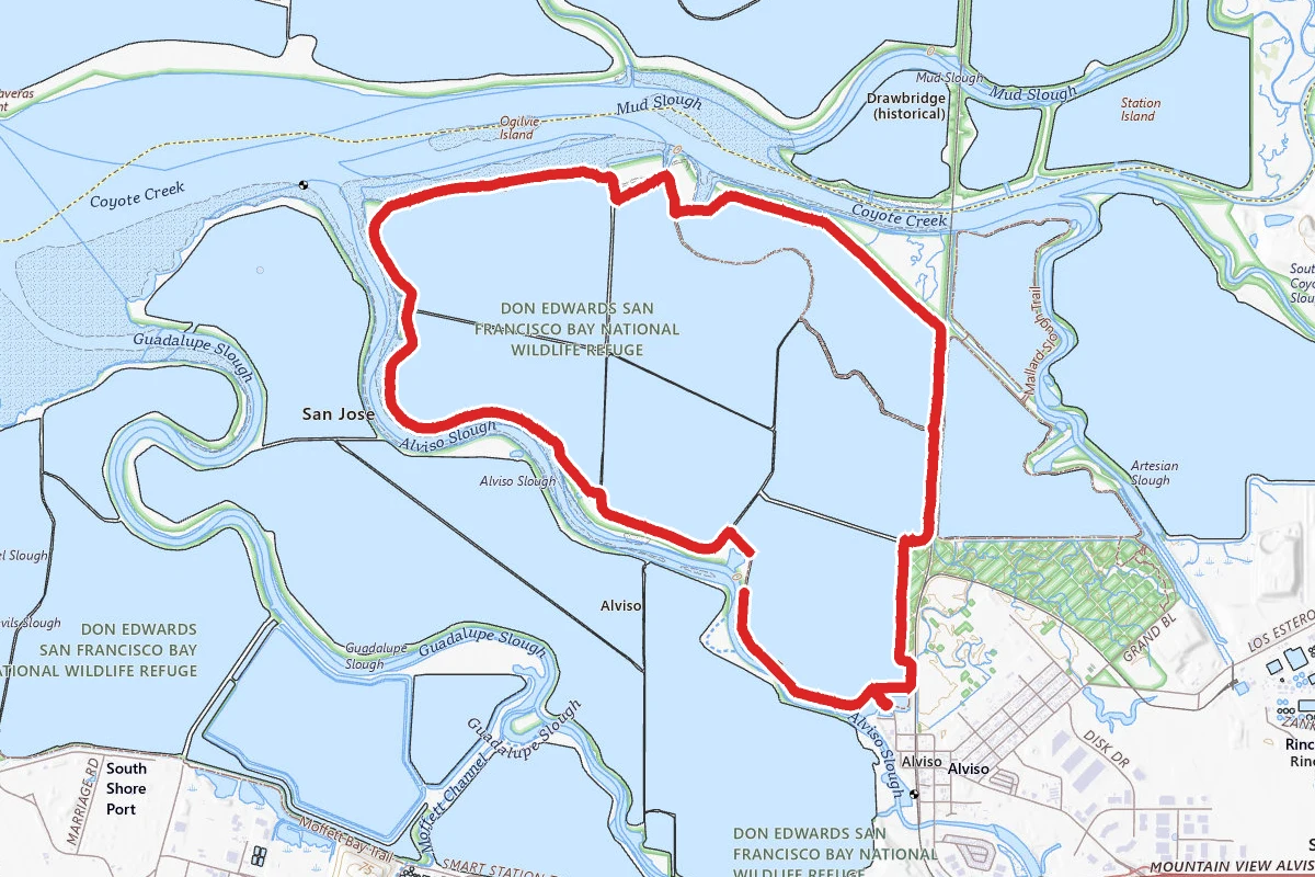 Alviso Slough Trail
