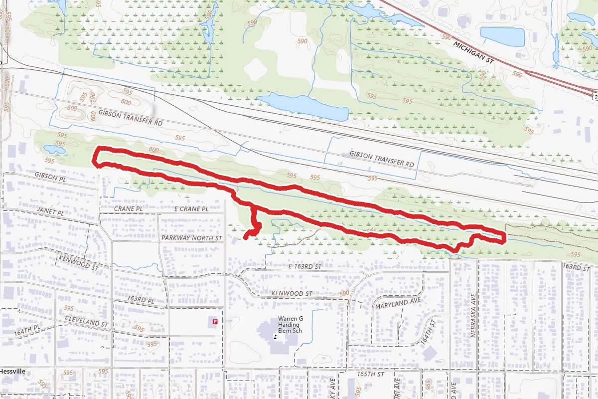 Gibsons Woods Trail