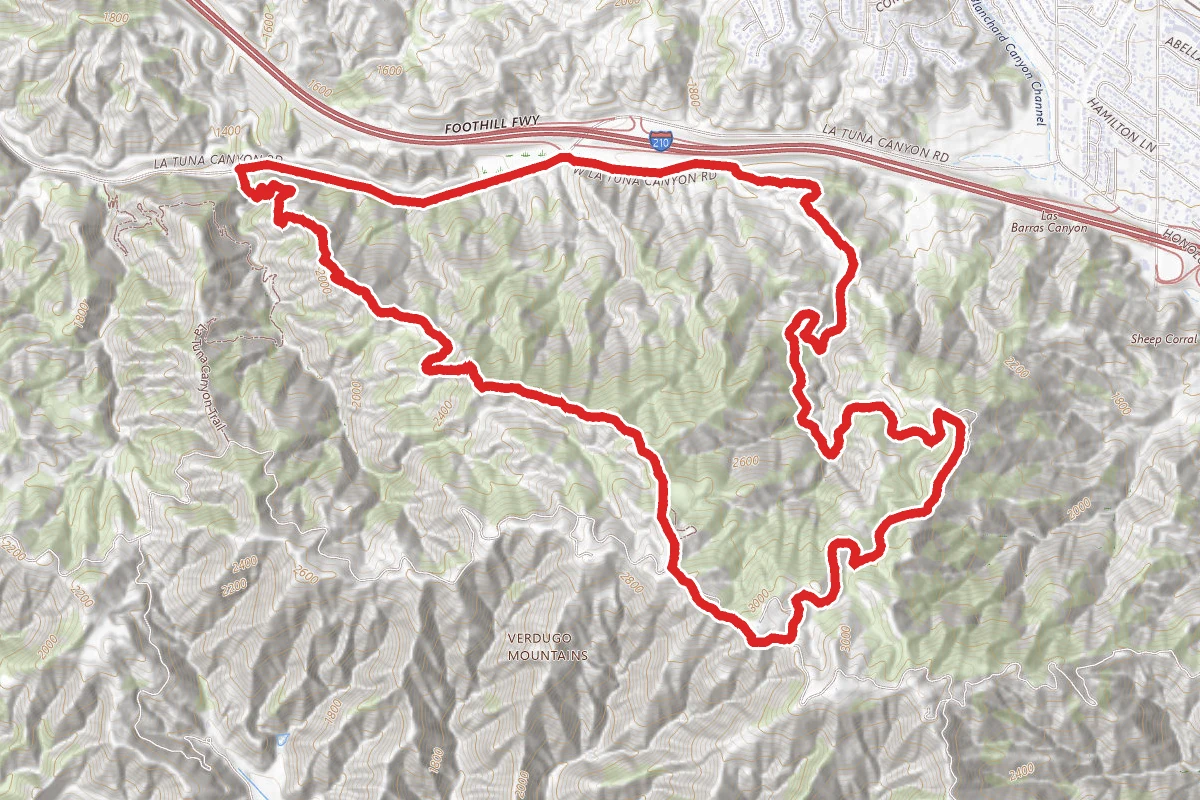 Hostetler Fire Road - La Tuna Canyon