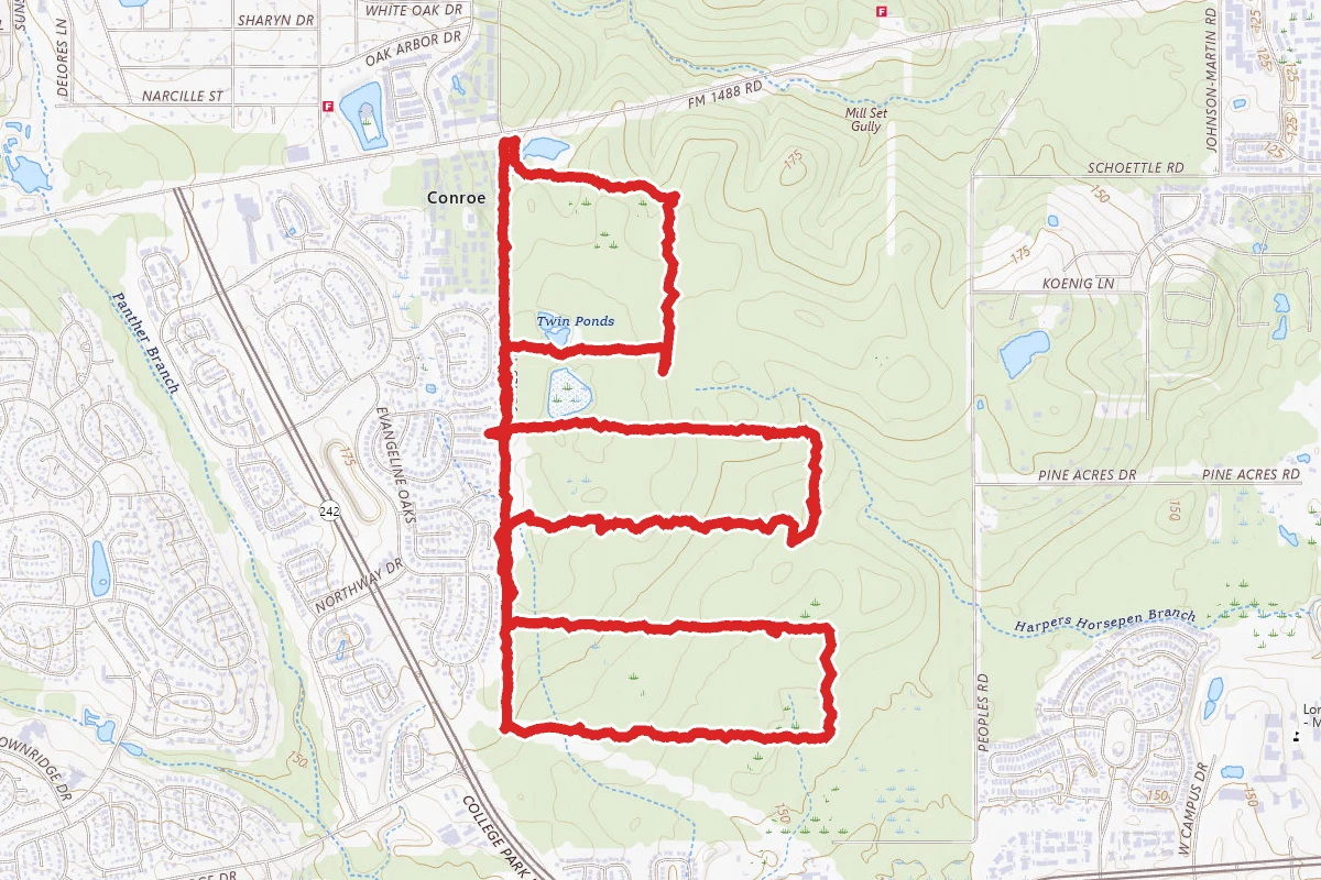 Middle Lake Trail Loop