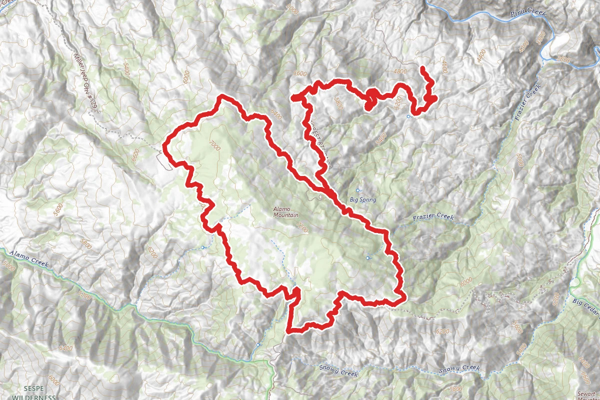 Alamo Mountain Loop