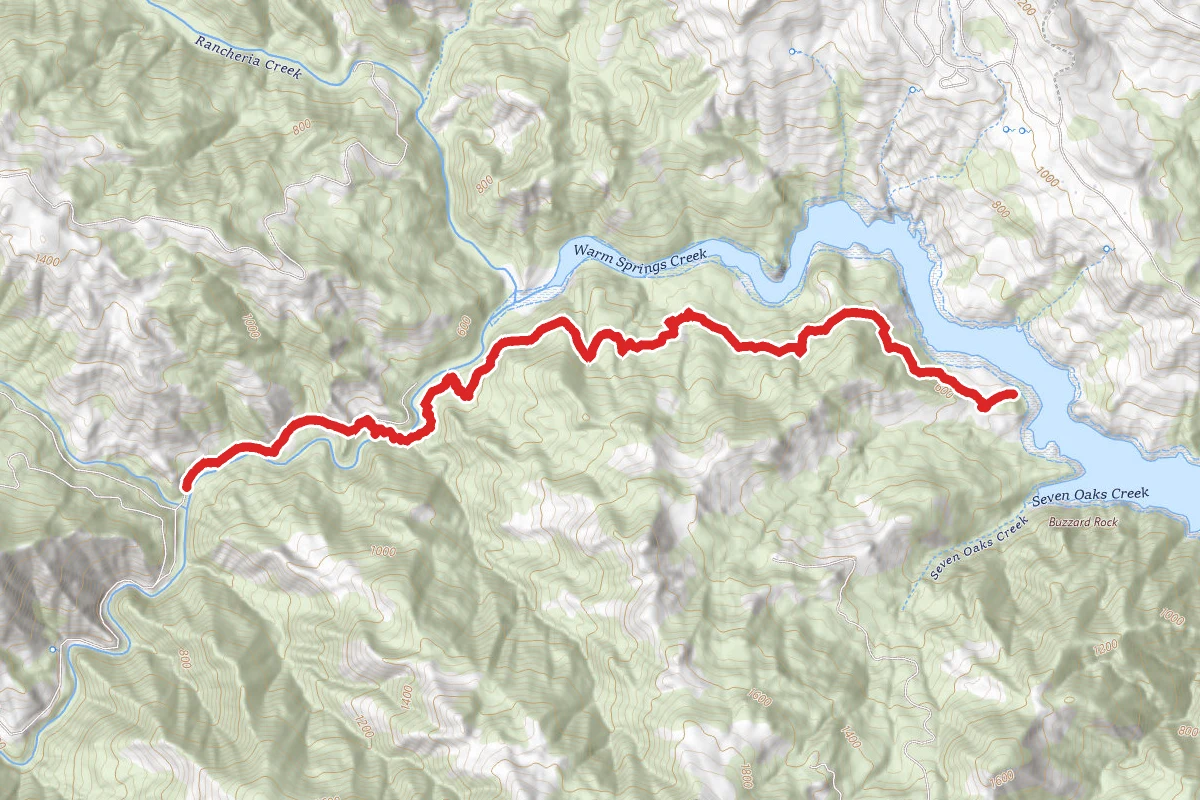 South Lake Trail via Old Skaggs Road