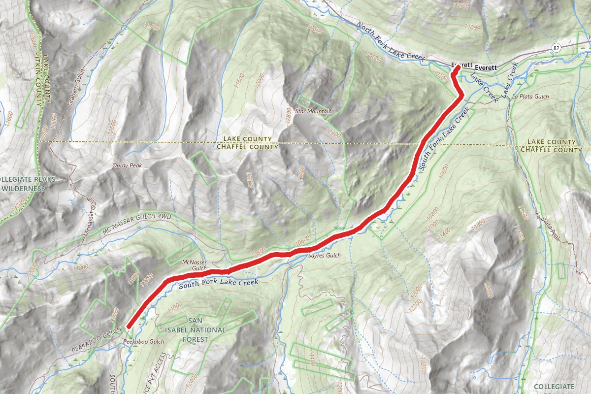 FSR 391 OHV Route
