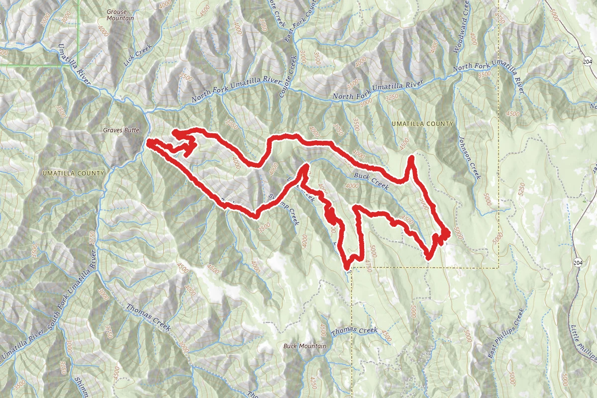North Fork Umatilla Wilderness Loop