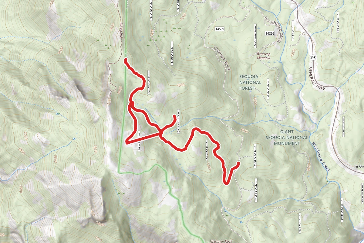 Big Baldy Ridge Trail