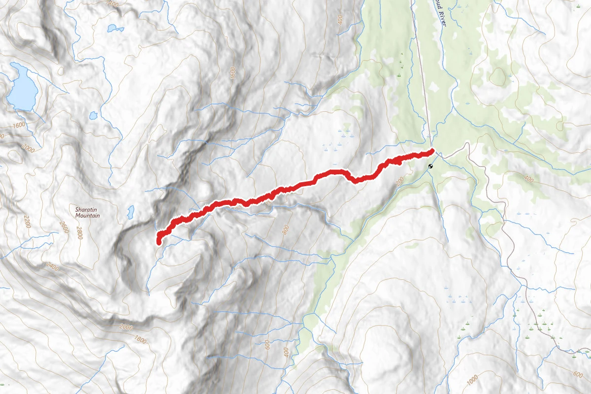 Sharatin Mountain via Red Cloud Trail