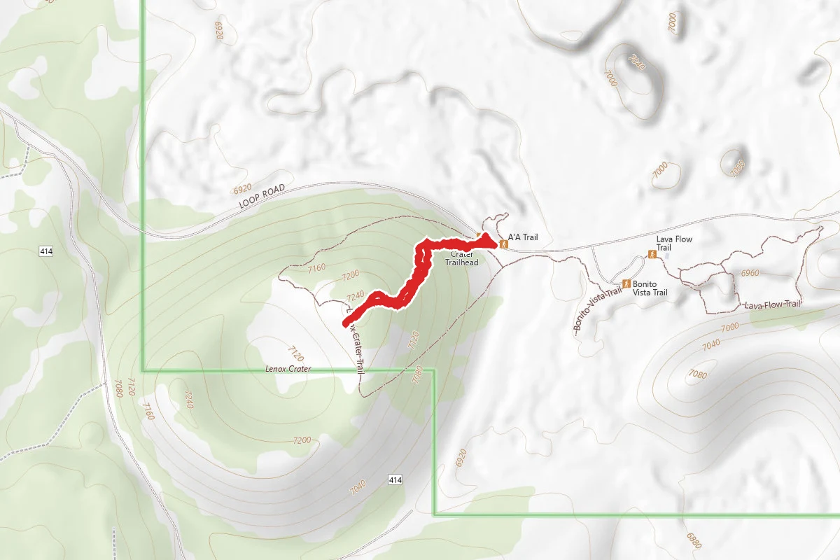 Lenox Crater Trail