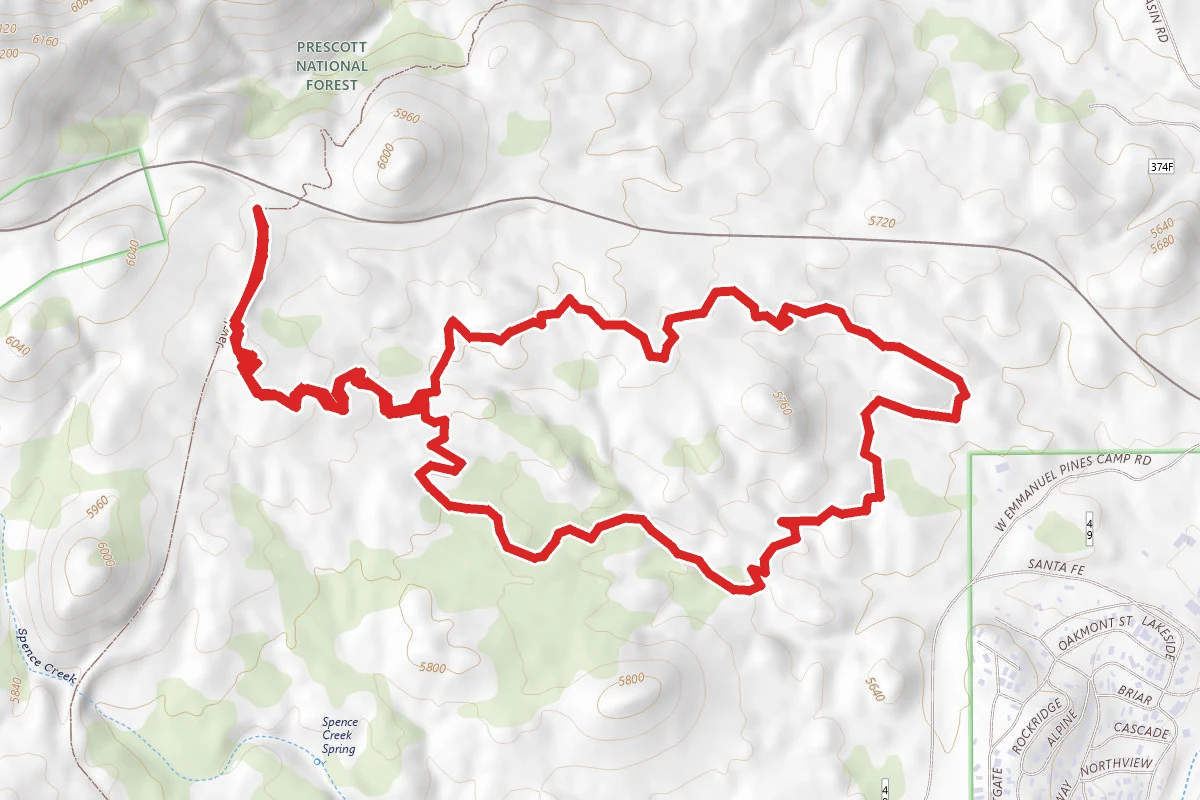 Vista, Noodle and Juniper Gate Loop