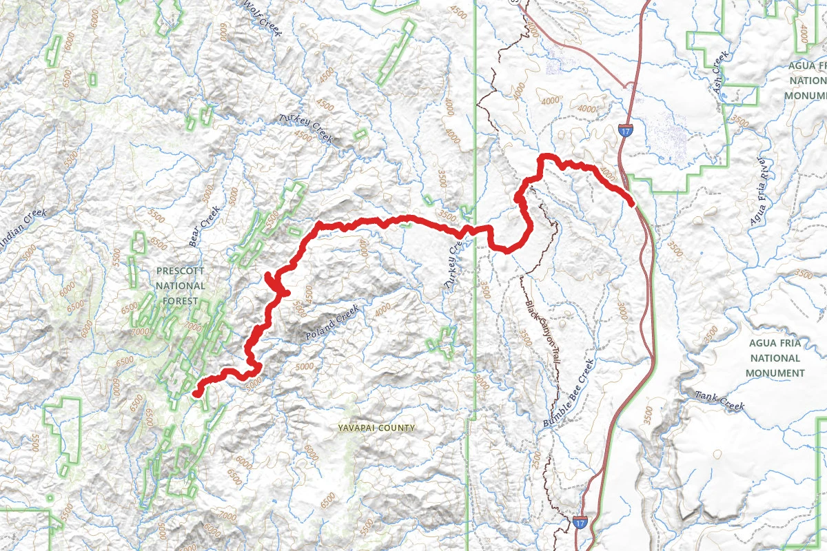 Crown King OHV Trail
