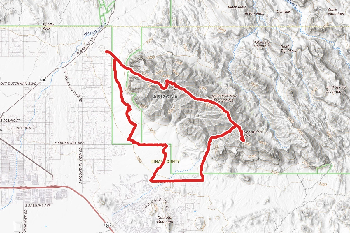 Superstition Ridge Loop