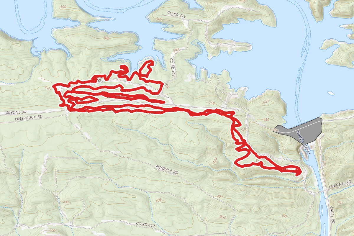Iron Mountain Mountain Bike Trails Loop