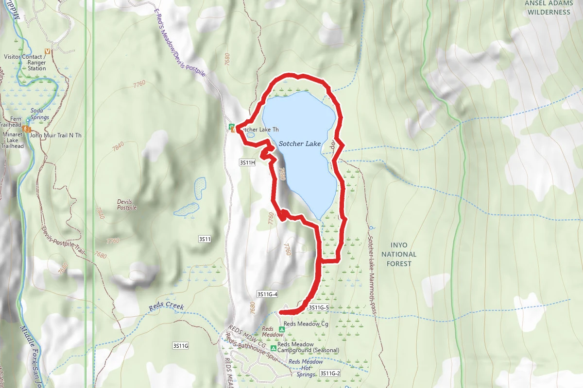Sotcher Lake Trail