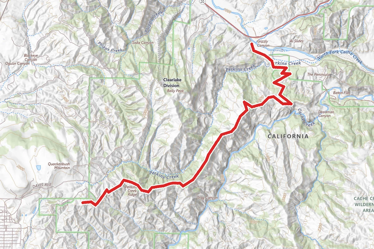 Perkins Creek Ridge Trail