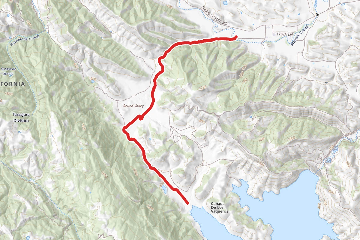 Miwok Trail to Adobe Trail