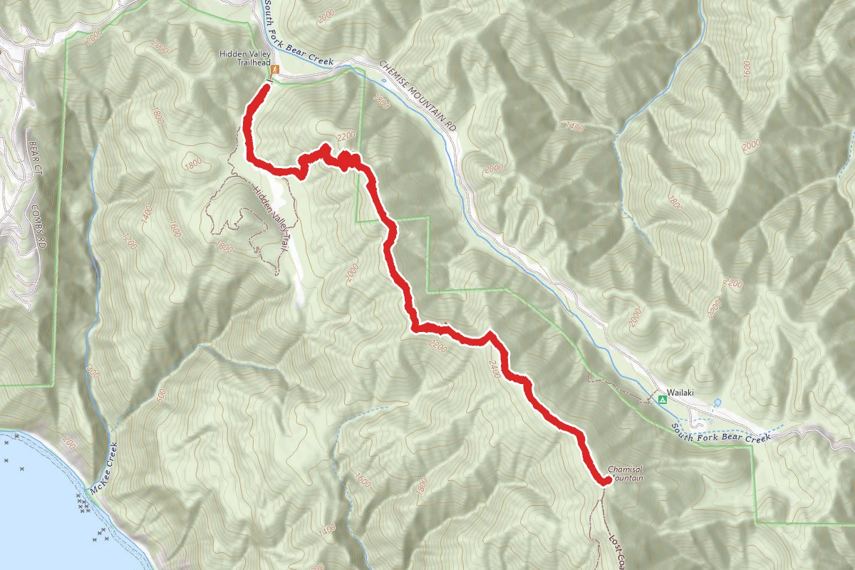 Mount Chemise Vista Point Hike