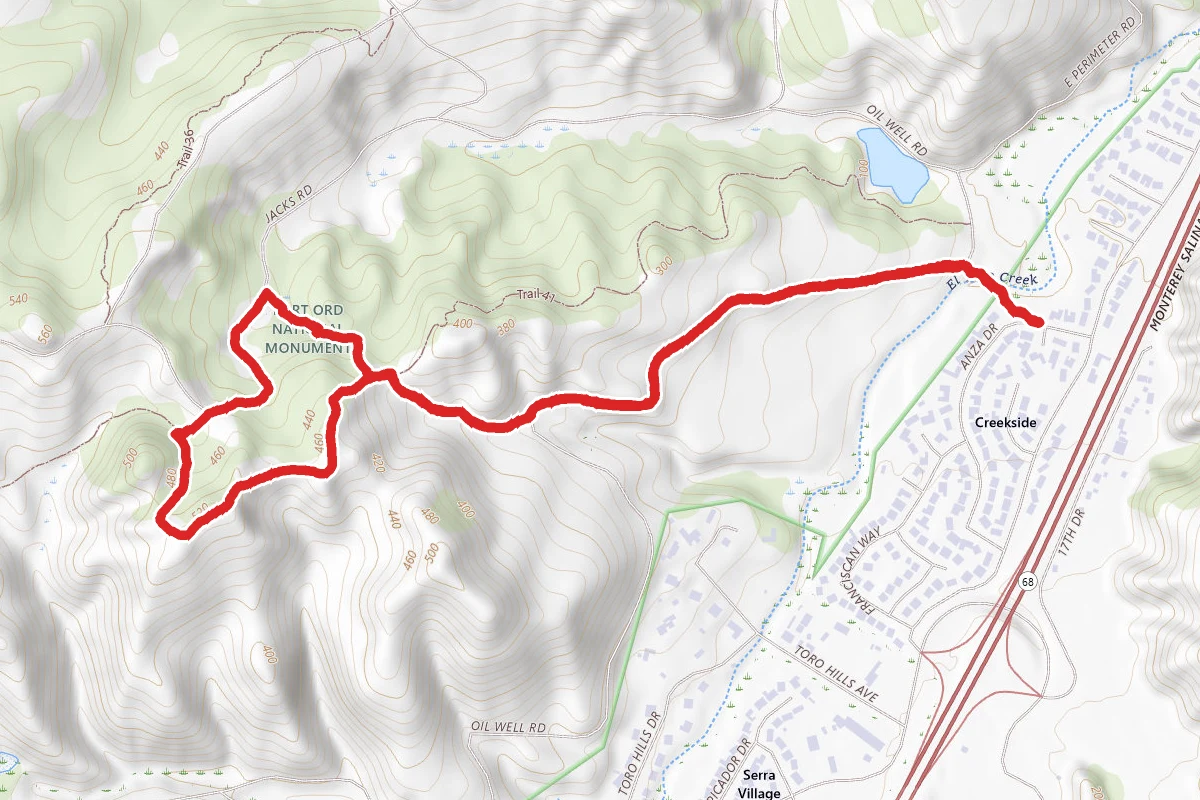 Oil Well Road and Trail 41