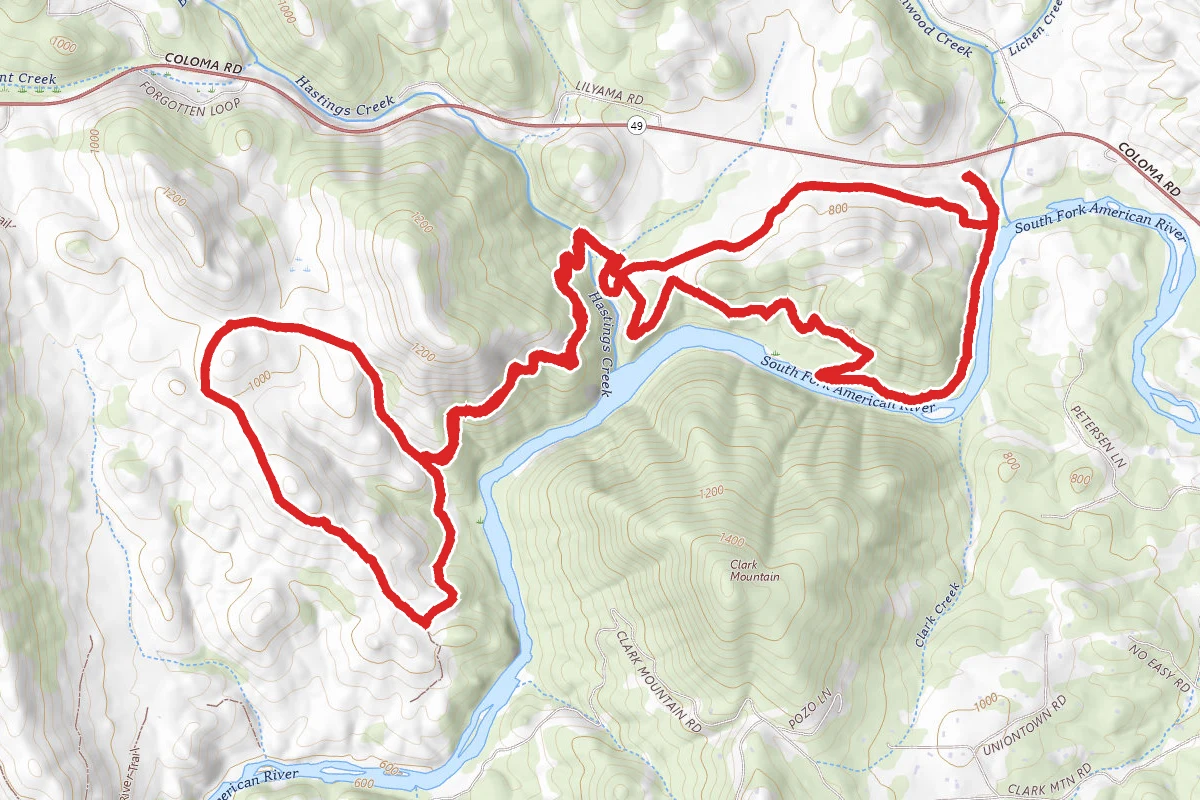 Greenwood, Gerle, East Ridge and Down and Up