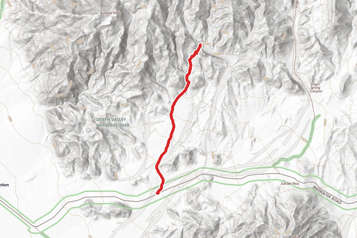 Kaleidoscope Canyon Trail