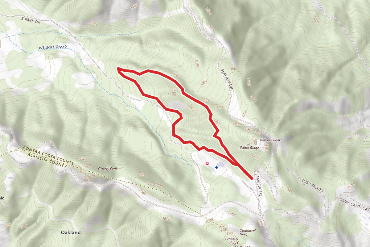 Vollmer Peak and Lupine Trail Loop
