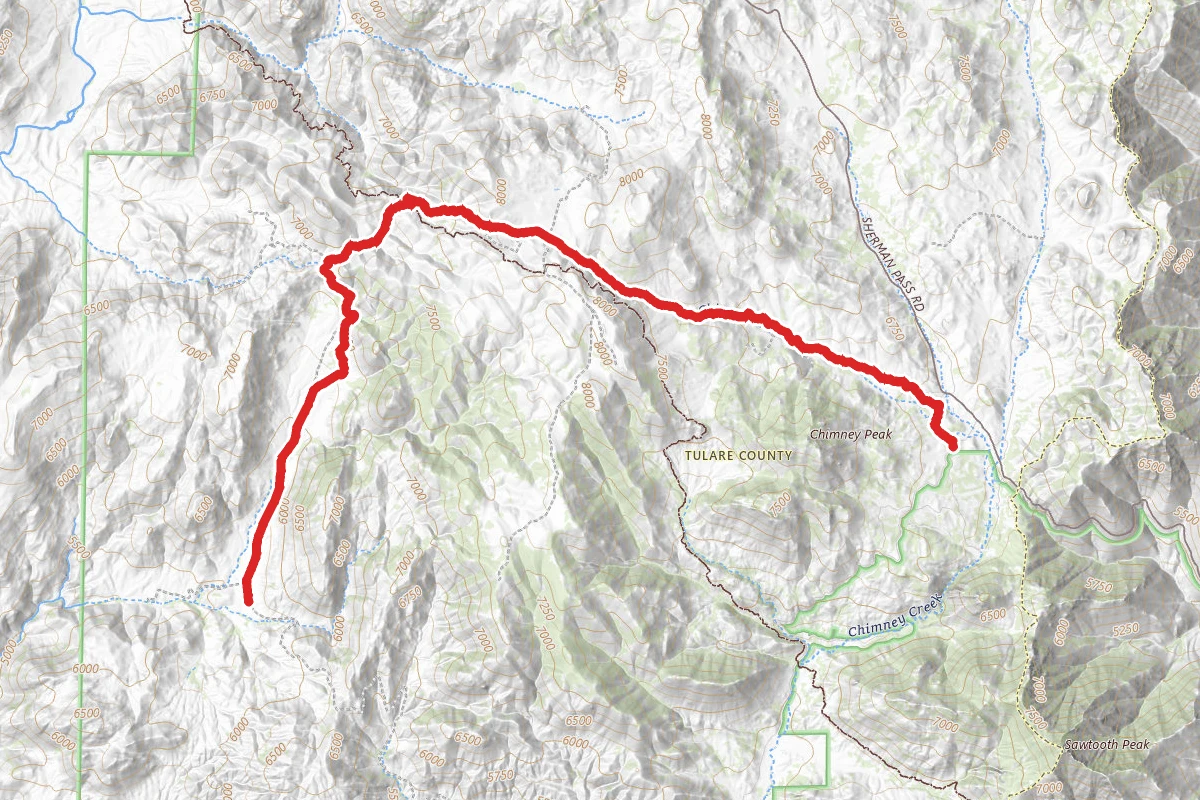 Chimney Peak Byway