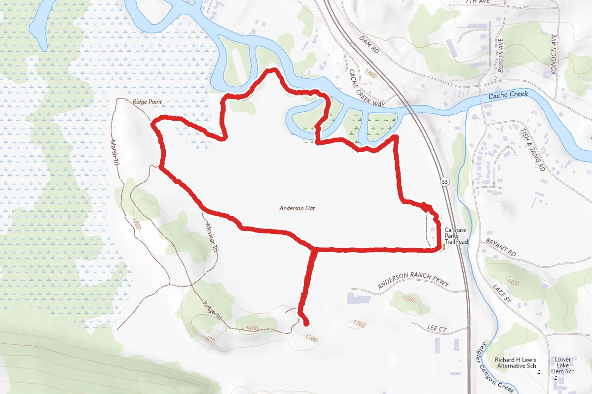 Cache Creek Trail