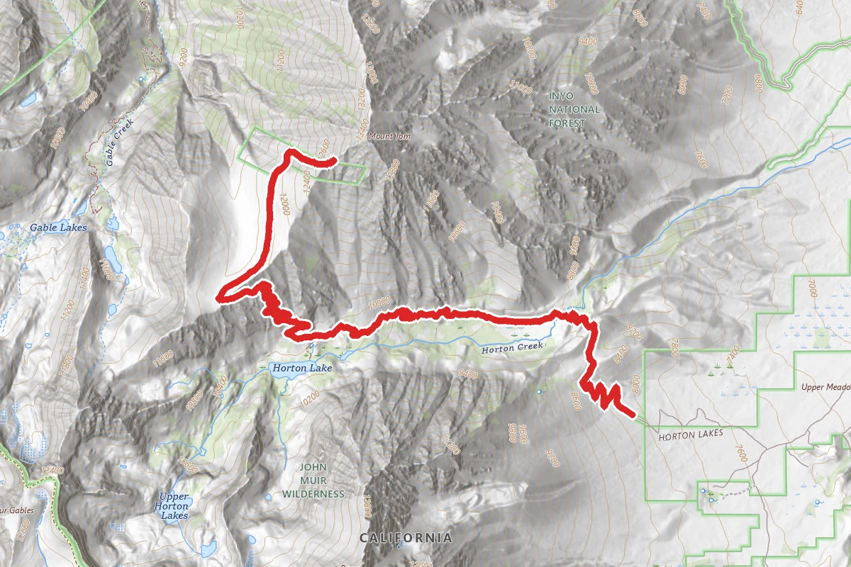 Mount Tom via Horton Lake Trail