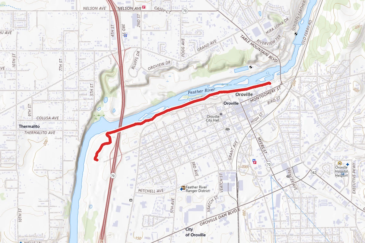 Feather River Trail Upper Section