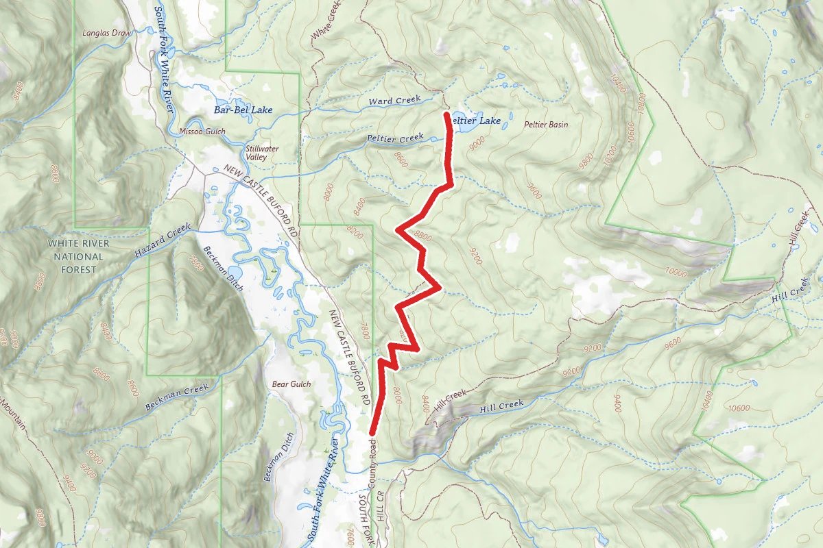 Peltier Lake Trail