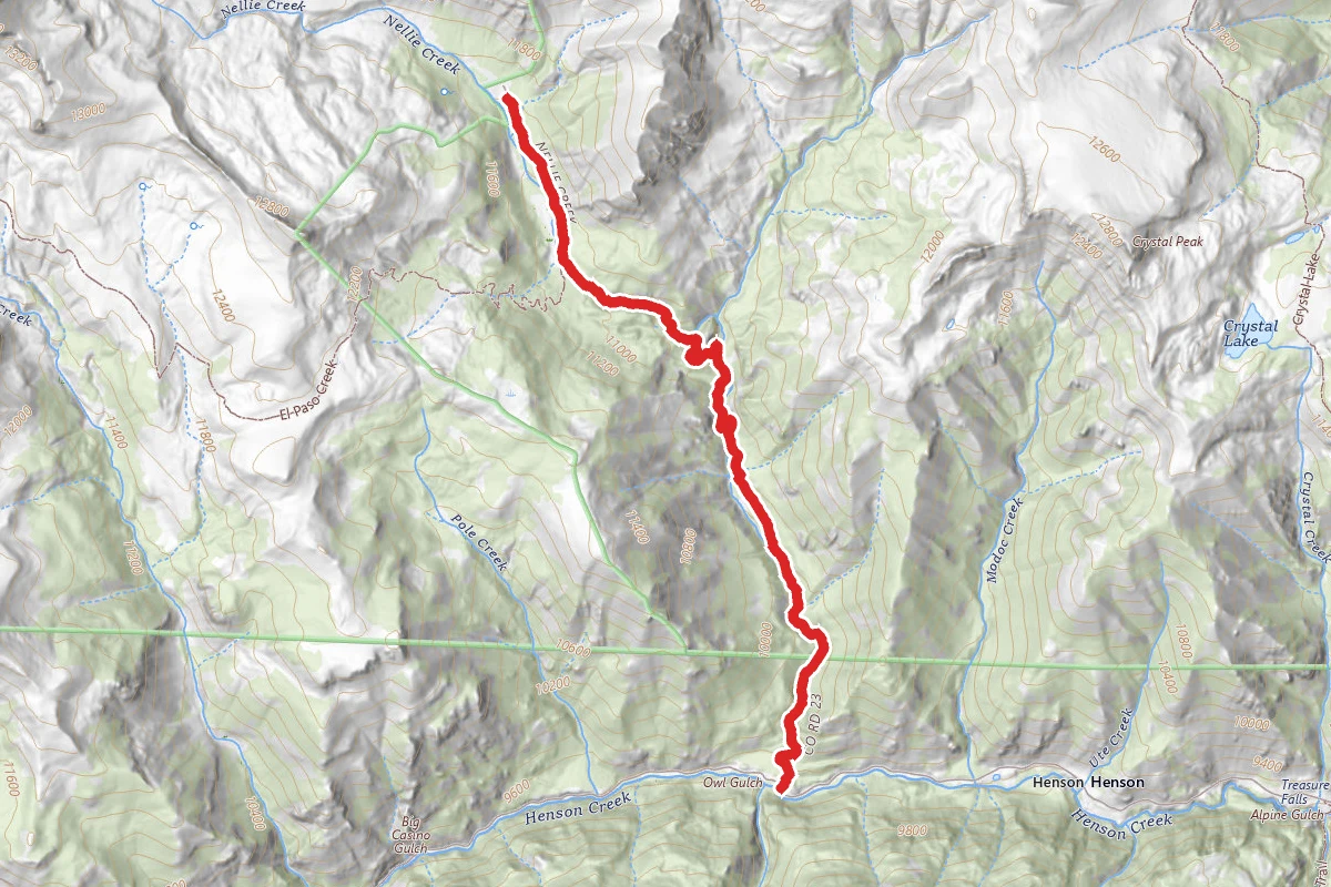Nellie Creek Trail