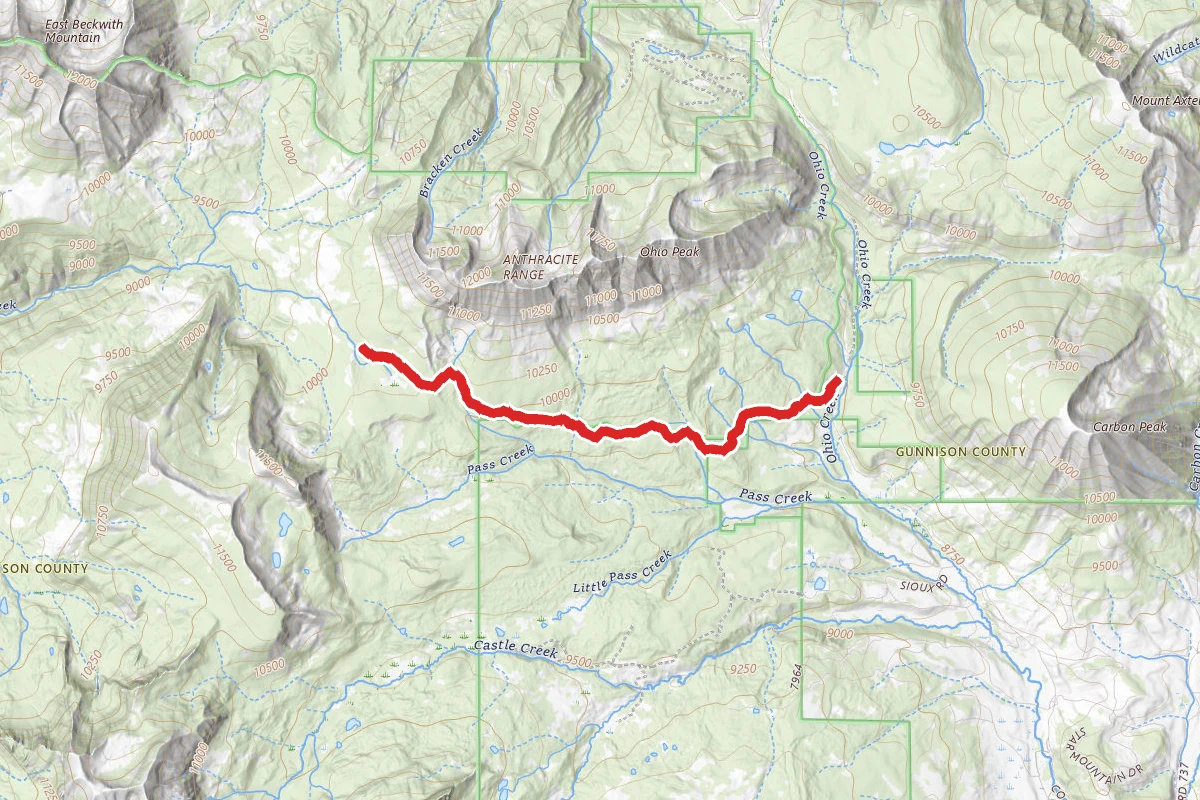 Swampy Pass Trail
