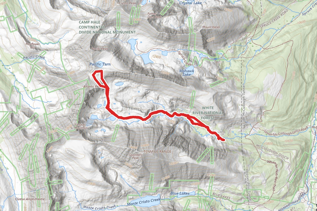 Pacific Tarn Trail
