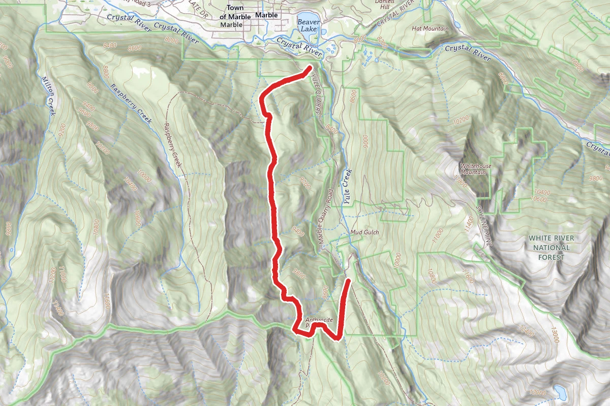 Anthracite Pass Trail