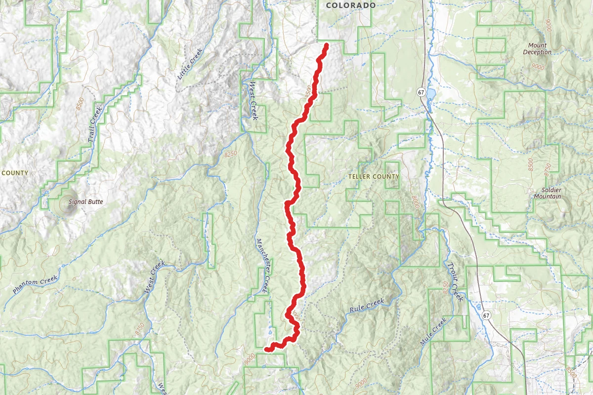 Rule Ridge OHV Road