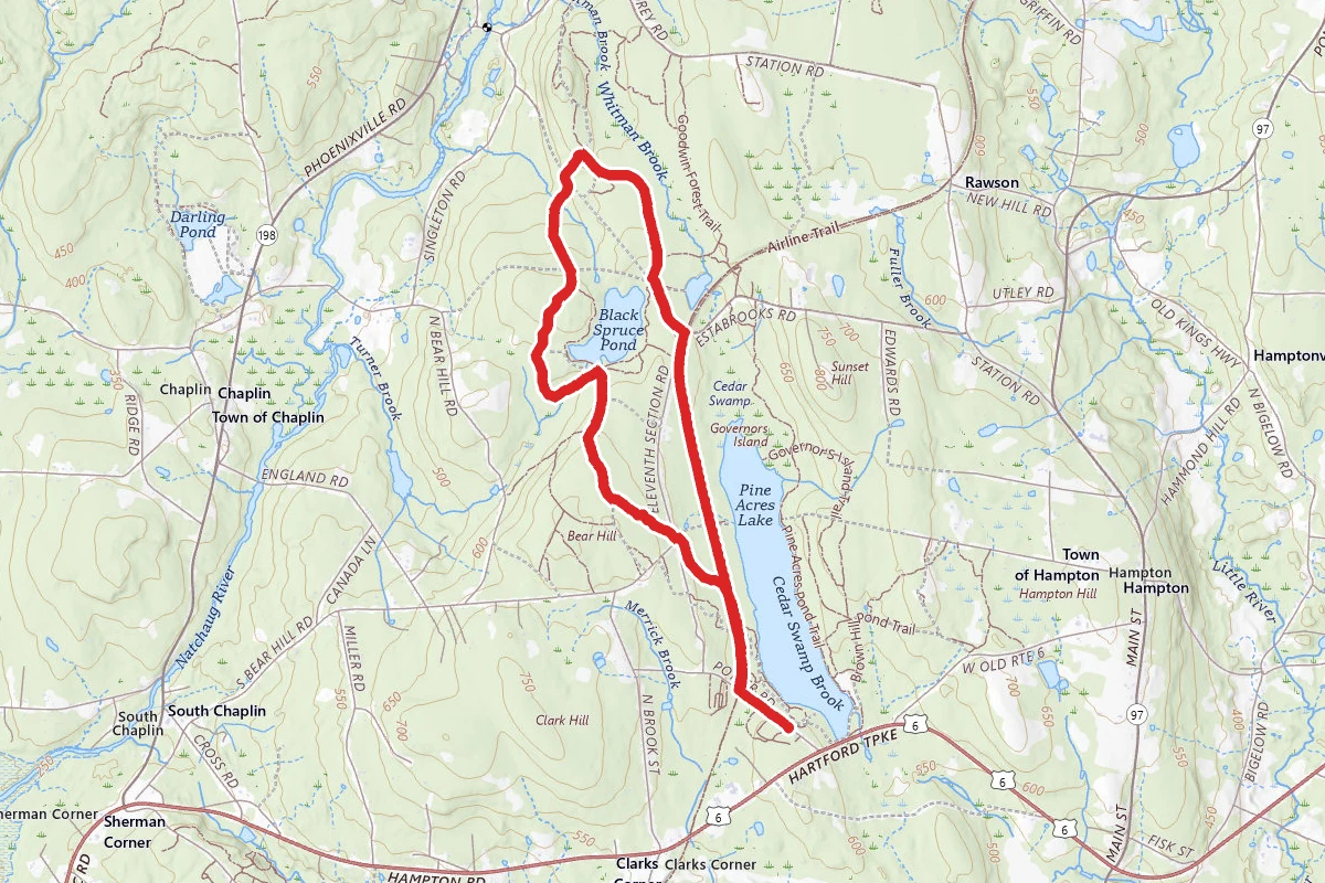 Black Spruce Pond Loop