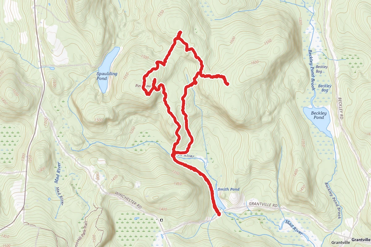 Pine Mountain and Eastern Summit
