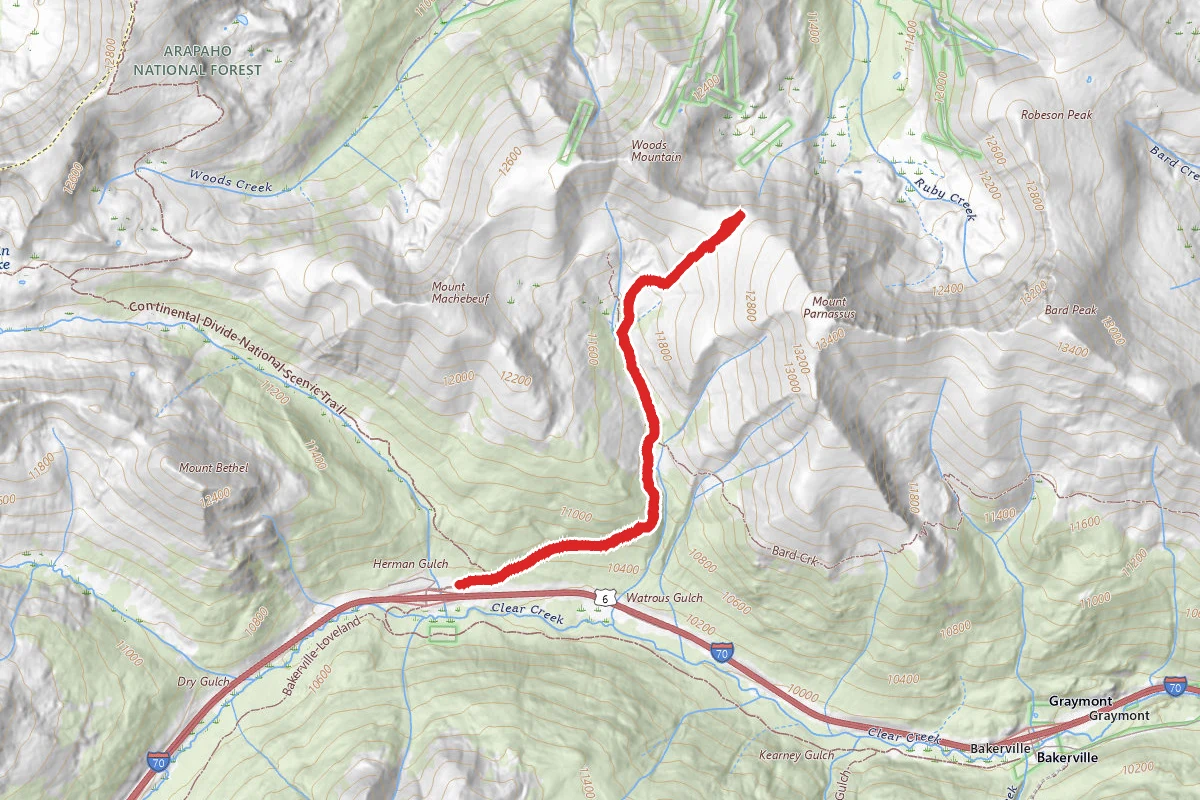 Watrous Gulch Trail