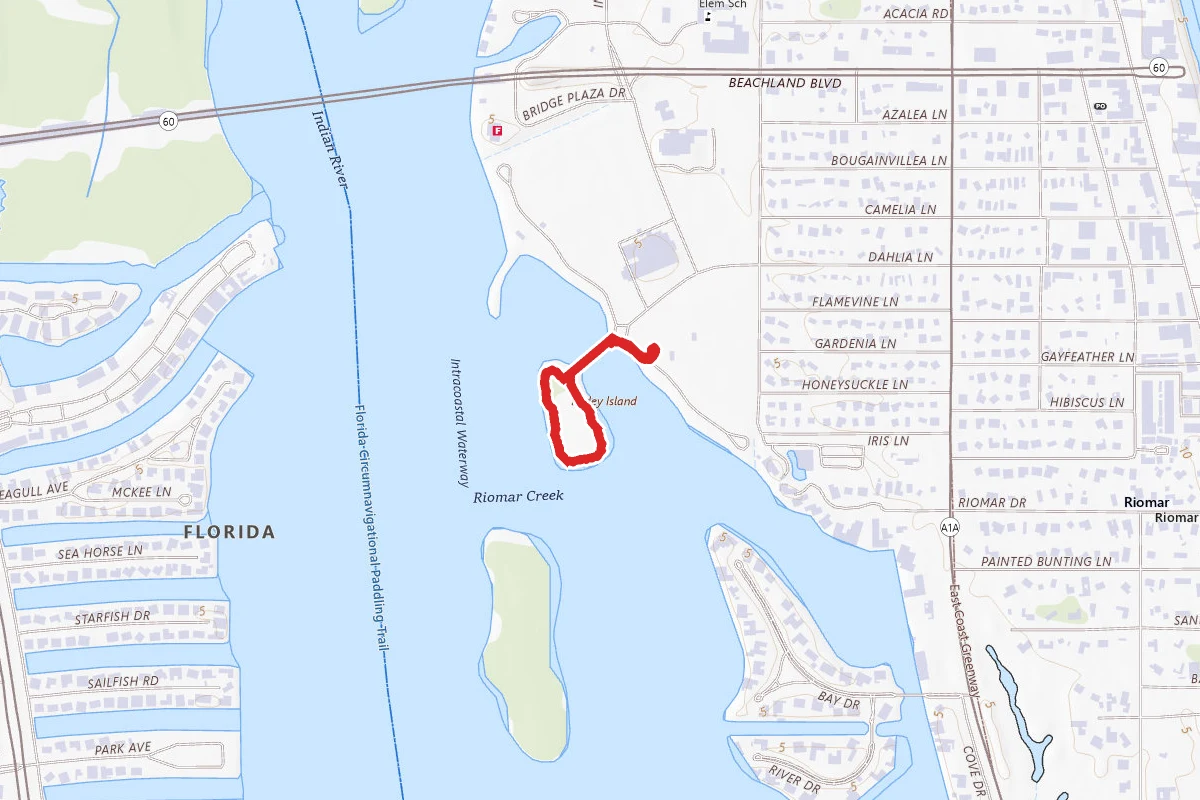Veterans Memorial Island Loop