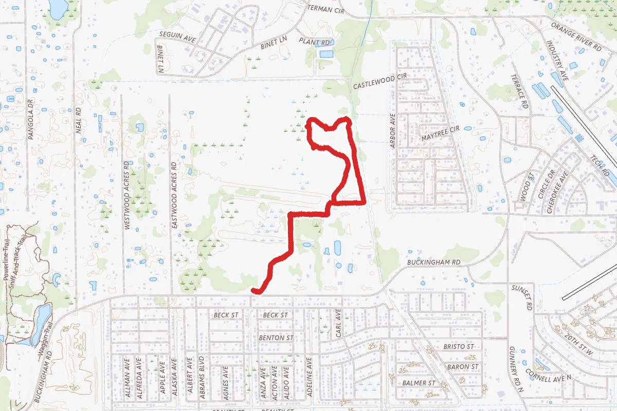 Buckingham Preserve Equestrian Trail