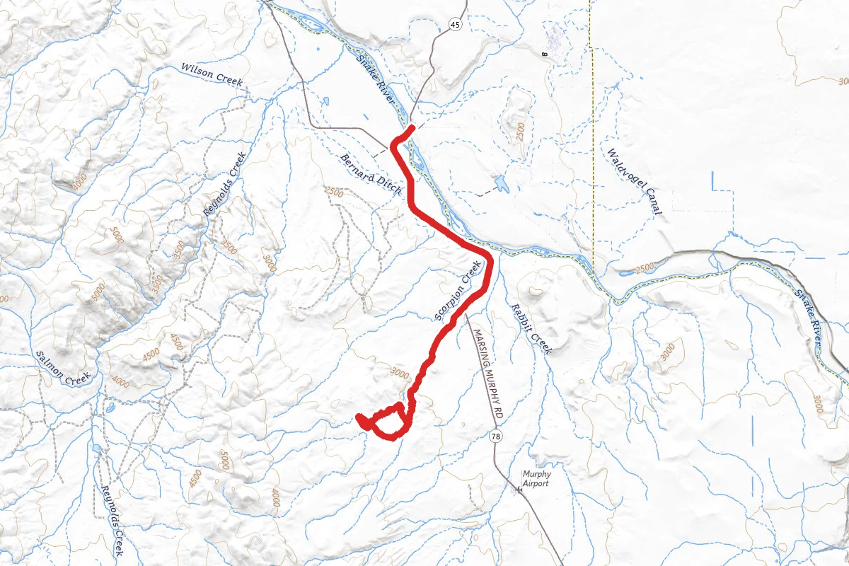 Lost OHV Trail